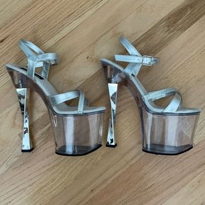 Pleaser Prism size 7 Pole Dance Stripper Shoes
